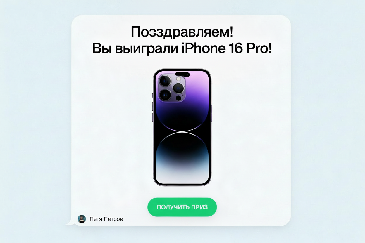 Розыгрыш iPhone